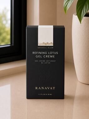 $72 New RANAVAT Imperial Glow Refining Lotus Gel Crème 1.7 oz Sealed Moisturizer